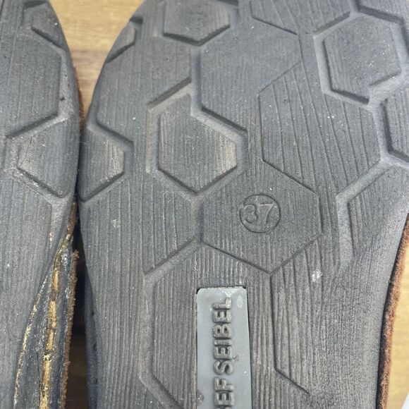 Josef Seibel Fergey Oxfords Womens 6 Brown Leather Lace Up Comfort Walking Shoes - Picture 9 of 11